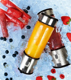 مخلوط کن شارژی و شیکر قابل حمل 6 تیغ پاورولوژی Rechargeable Portable Juicer 126W P6BPJBK