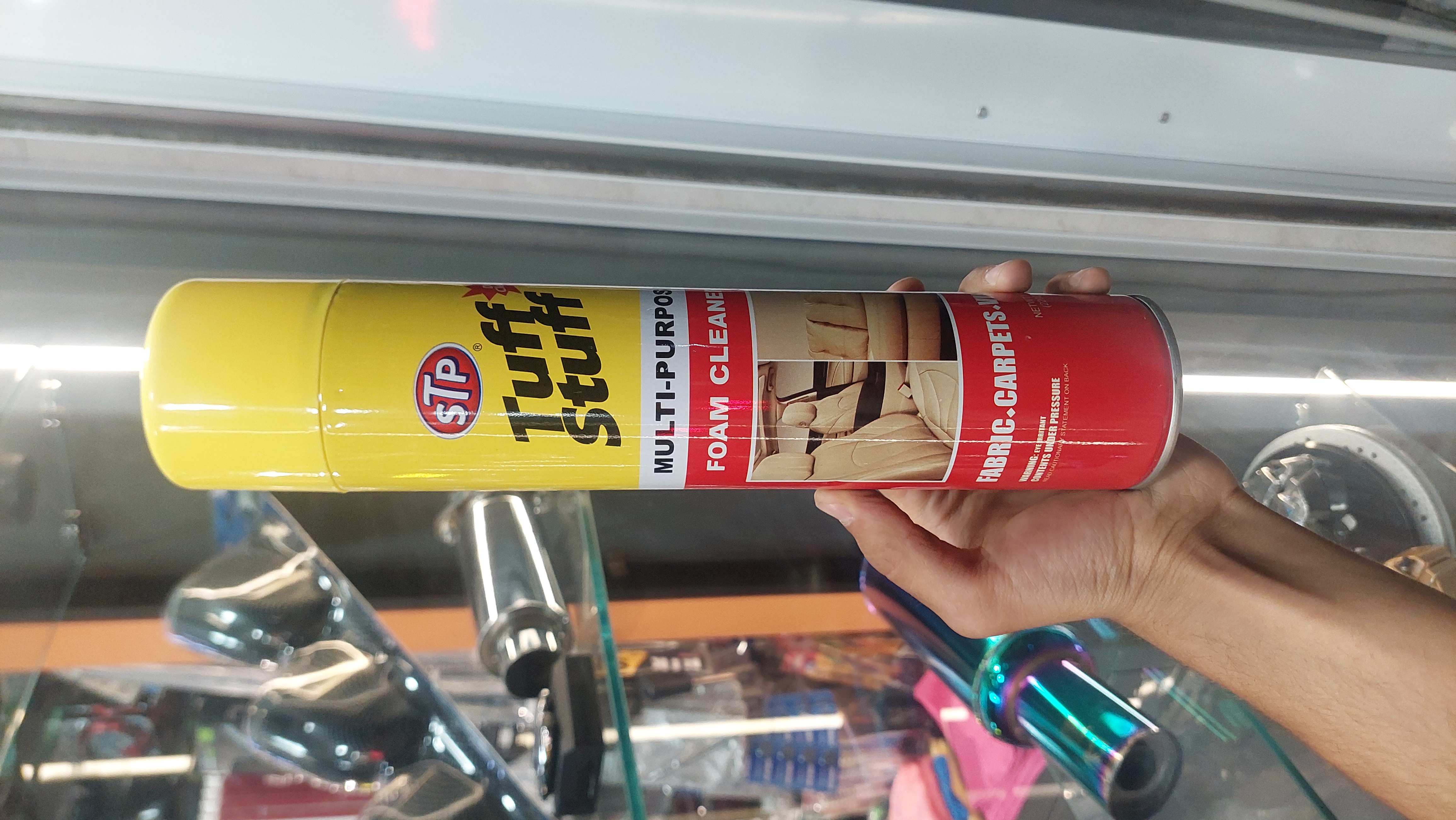 فوم داخل شوی stp
