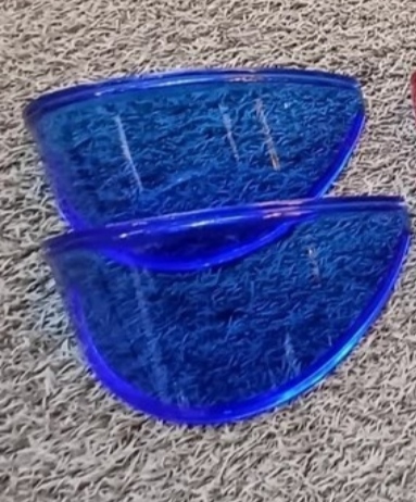 ابرویی چراغ نیسان 1 عدد ( آبی )
