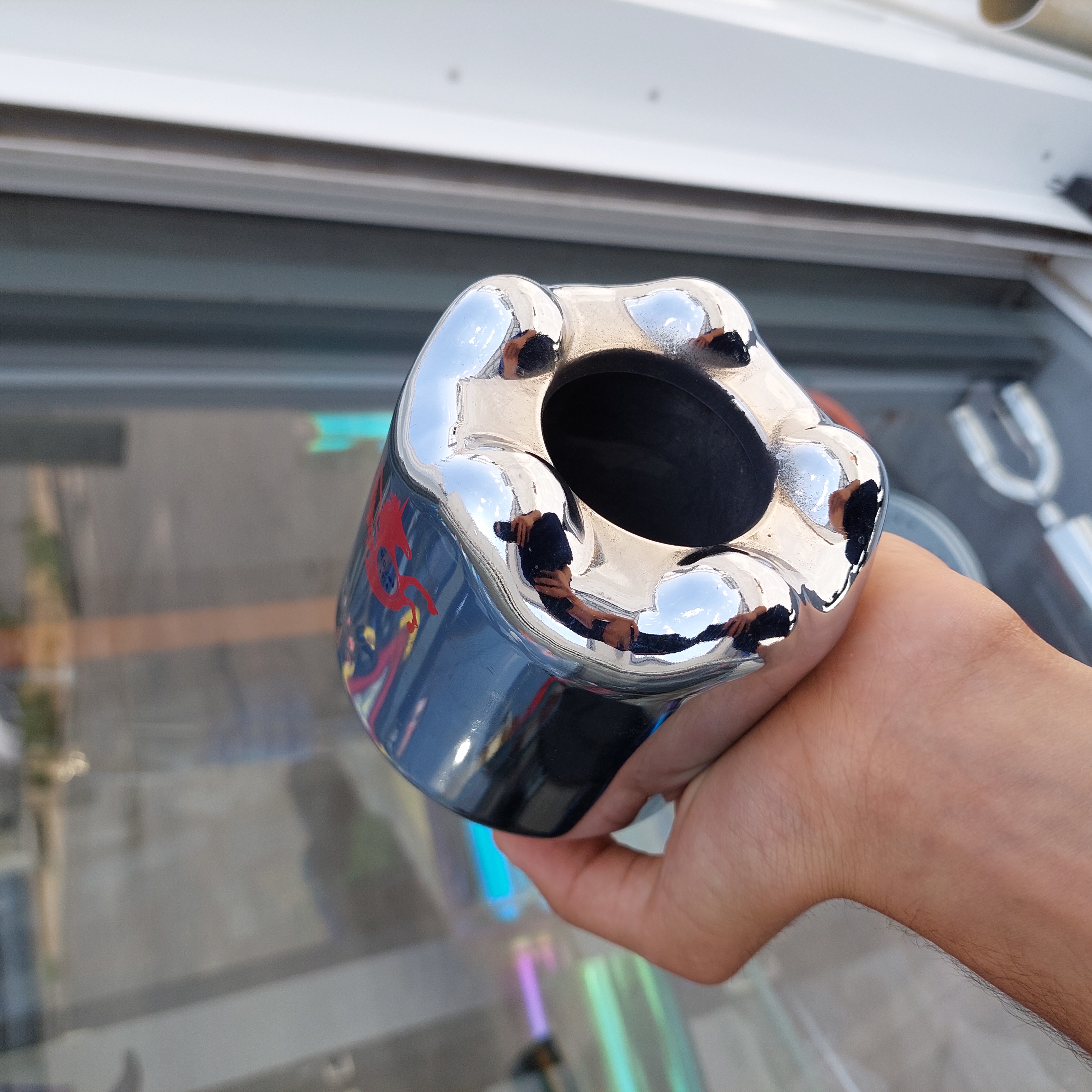 سر اگزوز استیل ضد زنگ L90