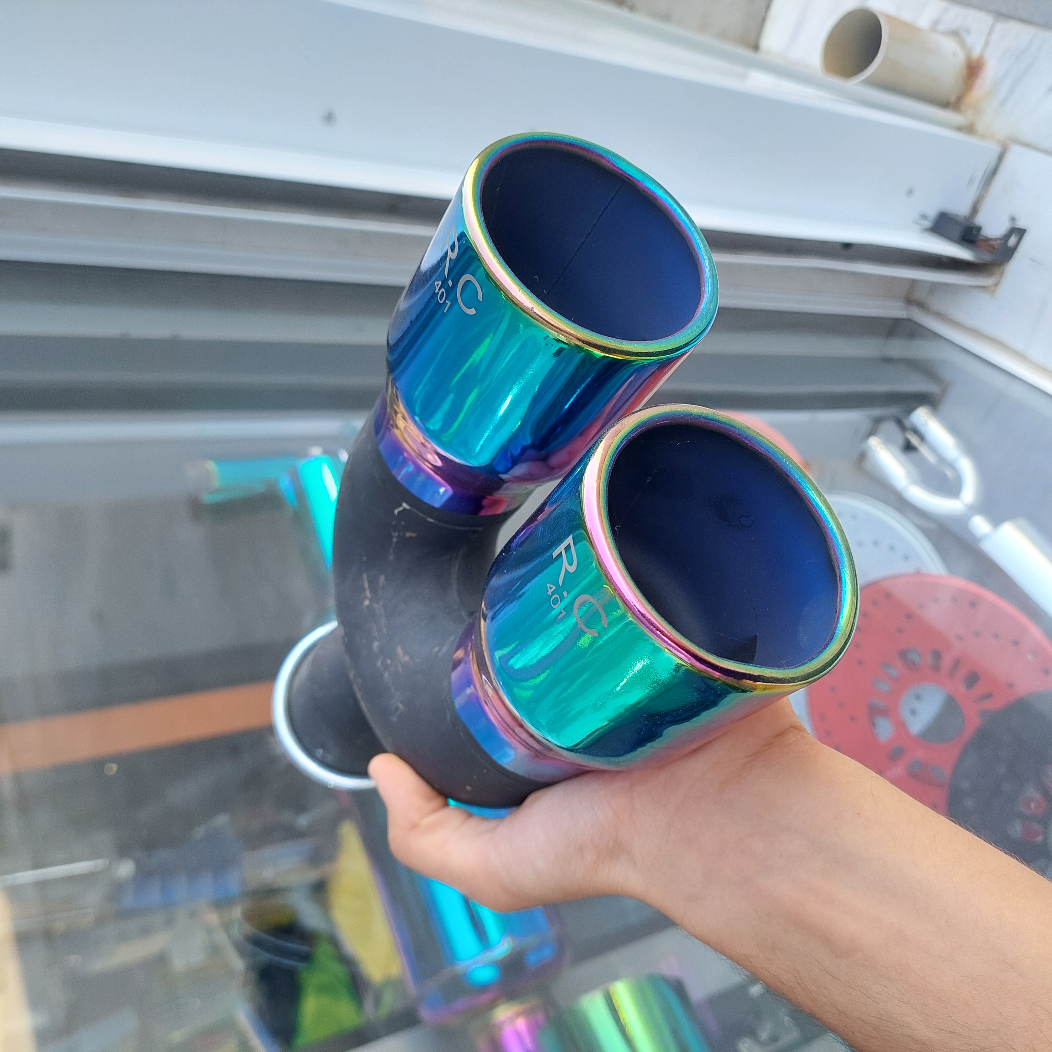 سر اگزوز دولول هفت رنگ